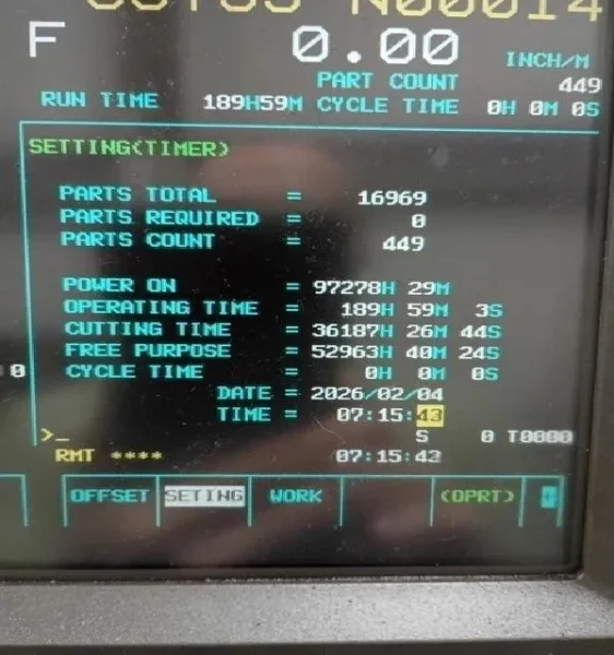 2000 KURAKI KBT-13E.A | Boring Mills, Horizontal, Table Type