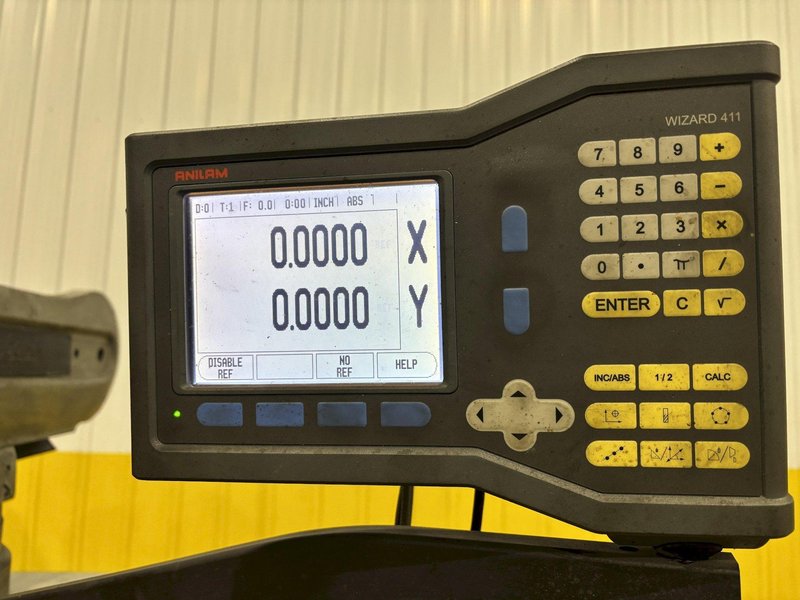 2 HP BRIDGEPORT SERIES II SPECIAL VERTICAL RAM TYPE KNEE MILL: STOCK #22466