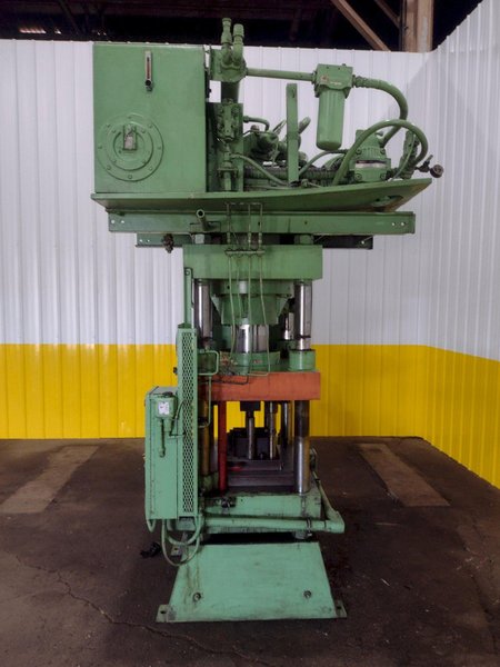 125 TON RODGERS MODEL MD125-2629A-WE 4-POST HYDRAULIC PRESS 18" STROKE: STOCK #11411