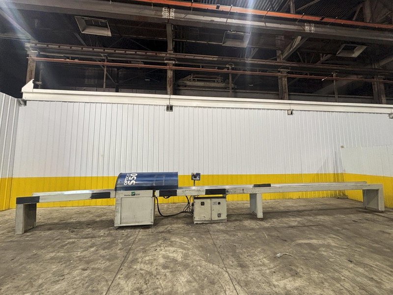 4" HIGH X 12" WIDE DIMTER OPTICUT MODEL #S50 CROSS-CUT AUTOMATIC WOOD SAW, NEW 2003: STOCK #22921