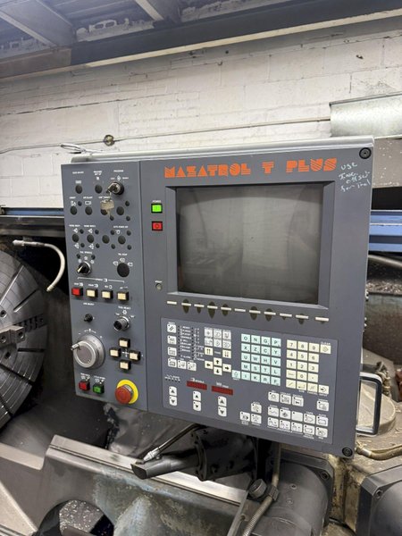 MAZAK POWERMASTER PMNX-1600 HOLLOW SPINDLE CNC TURRET LATHE. STOCK # 0207223