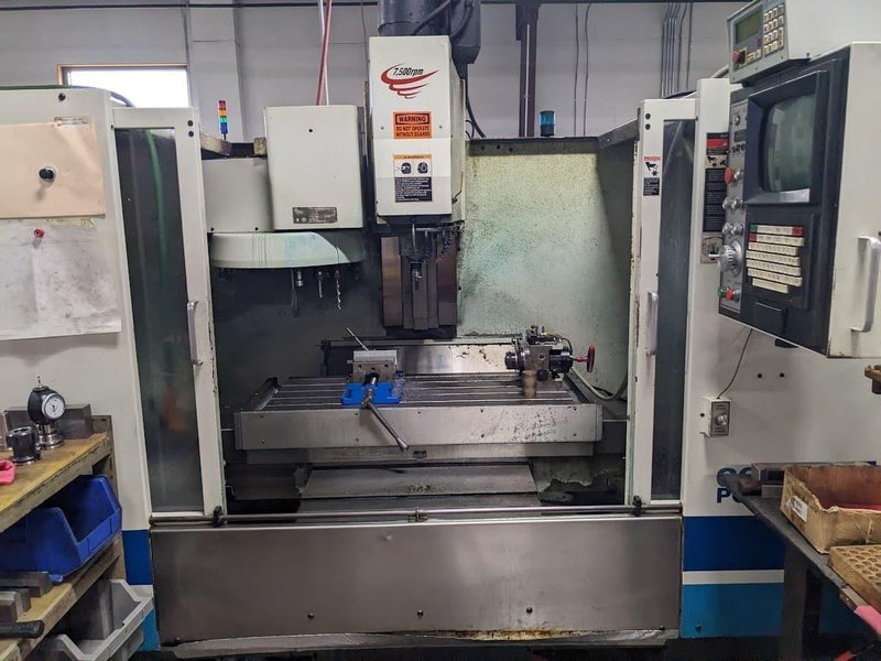 Fadal 4020AHT, 1999 – w/ Hardinge 4th Axis