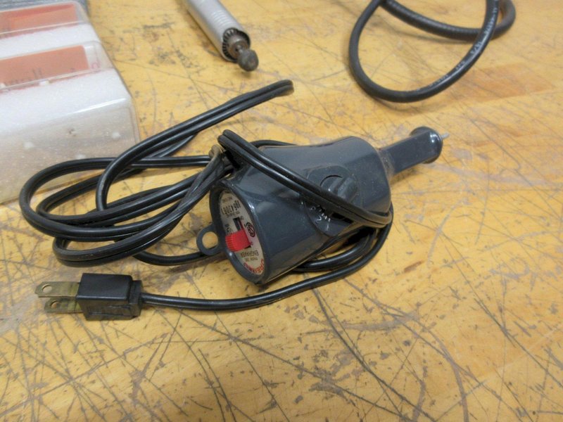 Foredom Series CC Electric Rotary Tool with Foot Pedal and Bits, Dremel Electric Engraving Tool- Auction Item