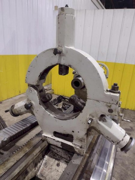 35" X 120" WILLIS PK35 HOLLOW SPINDLE ENGINE LATHE 10" HOLE. STOCK # 0547226