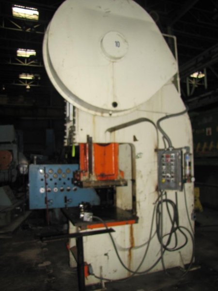100 TON WARCO GAP FRAME PRESS: STOCK #50287