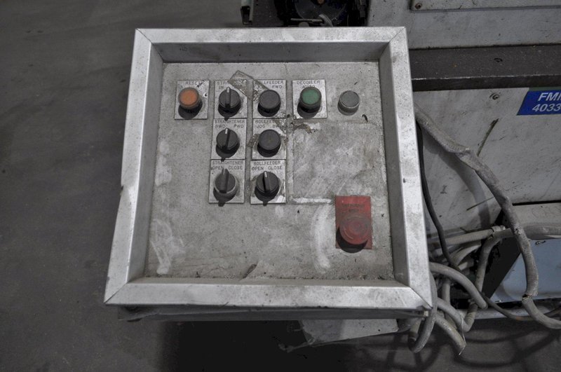 10,000 Lb X 40&quot; X .118&quot; Talent Cut to Length Line