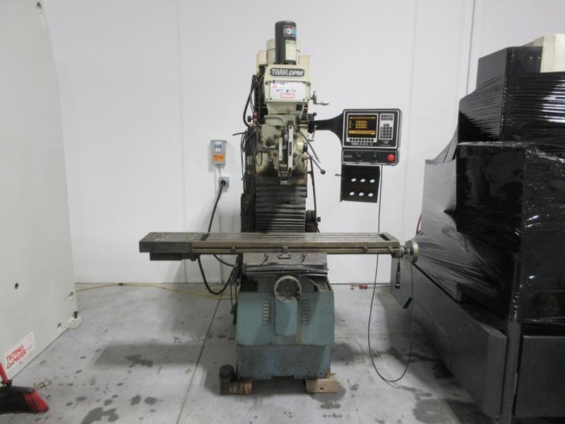 Trak DPM Bed Mill with A.G.E 3 Control Unit, 2 Axis CNC with Power Quill and Z axis Scale- Auction Item