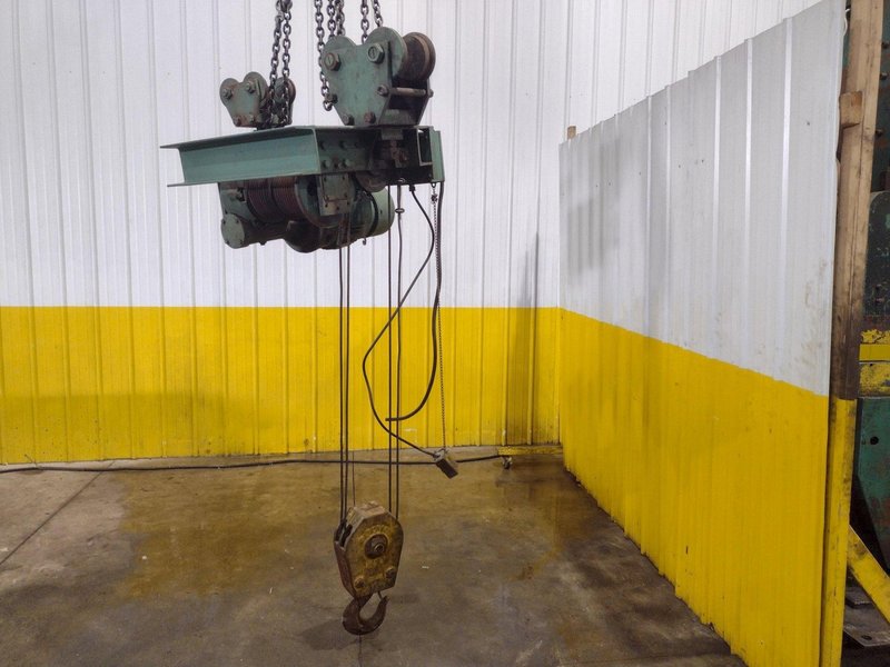 10,000 LBS (5 TON) PATTERSON POWERED CABLE HOIST: STOCK #22969