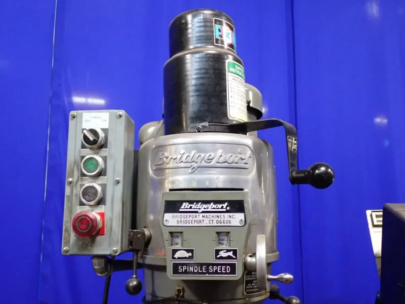 BRIDGEPORT 2 HP, 48" X 9" TABLE VERTICAL MILL  -  SERIES 1