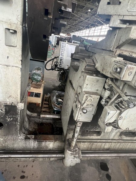 LEBLOND MODEL #4025-36 50"/130" X 230-362" HEAVY DUTY SLIDING BED GAP LATHE .STOCK # 0637323