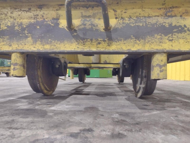 16 TON (32,000 LBS) x 46&quot; x 80&quot; HEAVY DUTY RAIL MOUNTED PORTABLE TRANSFER CART: YOBRO #24226