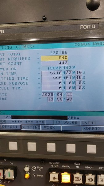 DMG MORI Wasino J-1 Multi-Axis Lathe, 2016