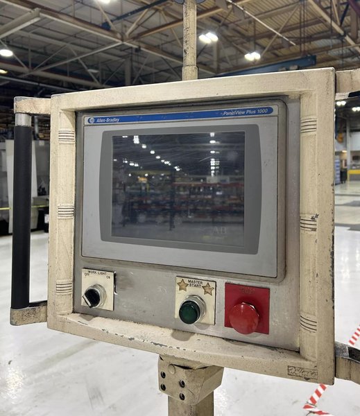BMS 15 Ton X 72" Model BMSM 15X72Screw Mate Servo Driven Table Up Broach.