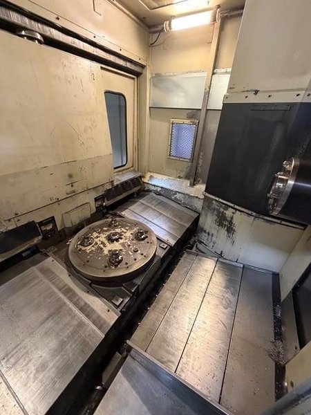 Mitsui Seiki HU63A HMC, 2007 – Full 4th-Axis, Through Spindle Coolant