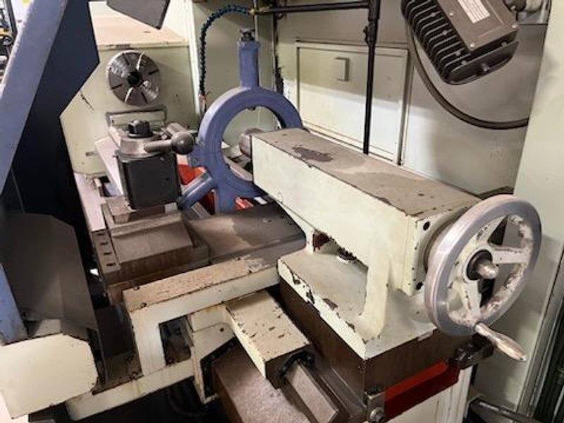 Hwacheon, Mega 58, CNC Flatbed Lathe, Fanuc 21i-T Control, 2002
