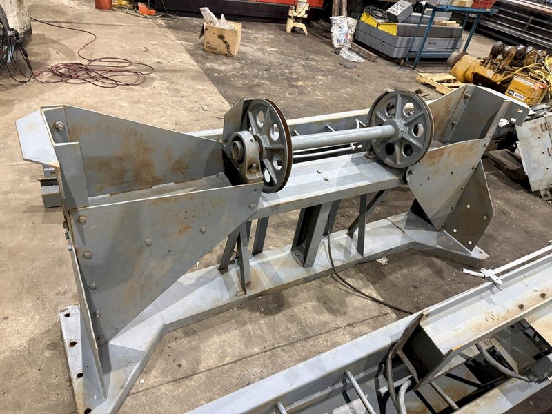 72" PANGBORN MODEL #6LK ROTOBLAST SWING OUT TABLE (2 TABLES)  SHOT BLAST MACHINE: STOCK #22783