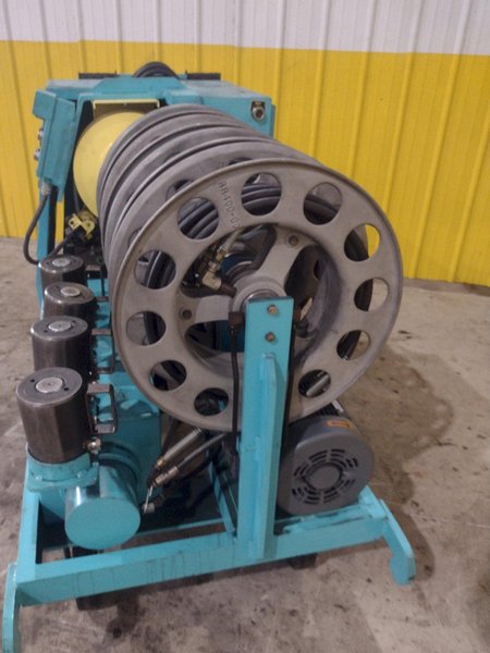 40 TON MODERN HYDRAULICS 4 CYLINDER PORTABLE HYDRAULIC DIE SETTING &amp; SEPARATING SYSTEM: STOCK #23773