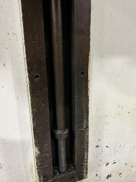 25 TON DENISON HYDRAULIC C-FRAME PRESS.