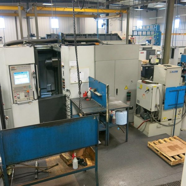 Mori Seiki NH-6300DCG II CNC HMC, 8000 rpm, 10 Pallet Pool, 24.8"x24.8" Pallets, 1-Degree, MSX 701 CNC Control, CAT 50, Cool Thru, 120 ATC, Probe, 50 HP,  (Cut Time:11608) (New 2011)