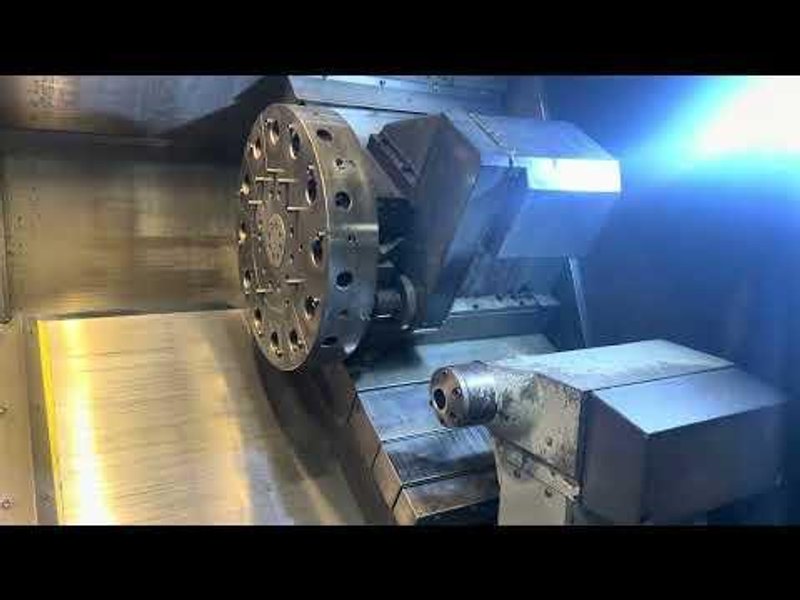 USED HAAS MODEL SL-30L 30" x 60" CNC SLANT BED LATHE