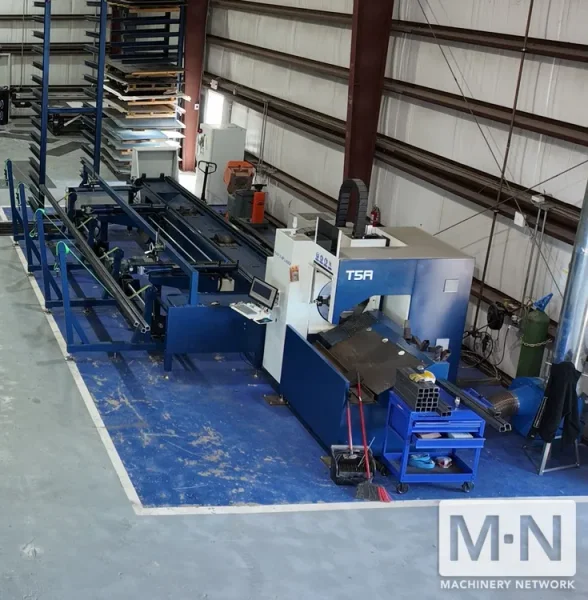 3000 WATT HANS MPS-T5A FIBER TUBE LASER