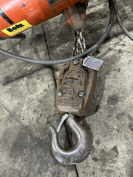 3 TON X 17' CLEVELAND TRAMRAIL UNDERSLUNG BRIDGE CRANE W/3-TON CM LODESTAR HOIST: STOCK #23053