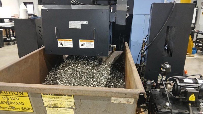 Doosan DVF 6500 5 Axis VMC, 2020 – Chip Blaster, Renishaw RMP600