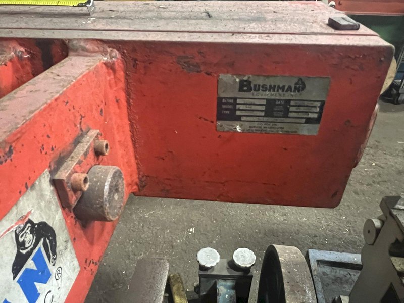 20,000 LB 10 TON x 30&quot; WIDE BUSHMAN MODEL #624 COIL LIFTING C-HOOK: STOCK #14176