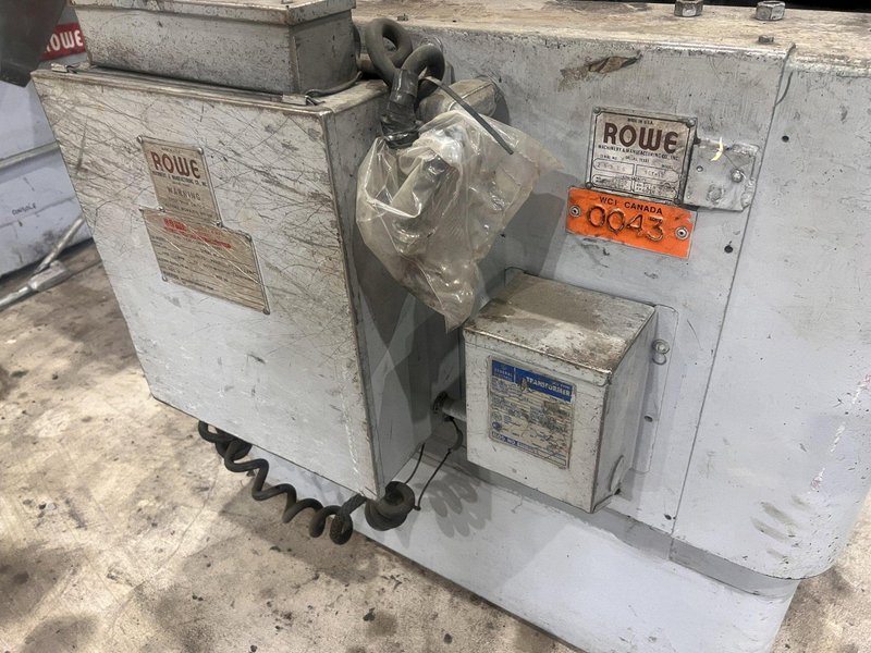 40&quot; X 12,000 LBS X .110&quot; ROWE COIL REEL, CAR, &amp; STRAIGHTENER FEED LINE: STOCK #21627