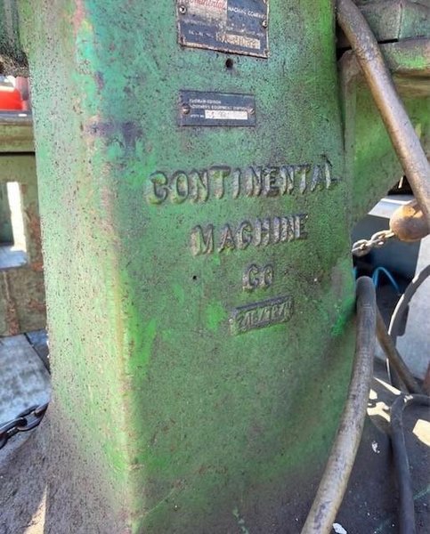 CONTINENTAL #3 PIPE ANS TUBE CUT-OFF MACHINE STOCK# 3225