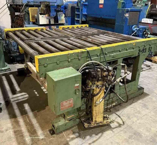 10,000# x 72" Braner Banding Table STOCK# 4328