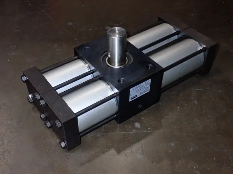 PARKER 250PSI PNEUMATIC ROTARY ACTUATOR  -  PTR257-185-AB23-C