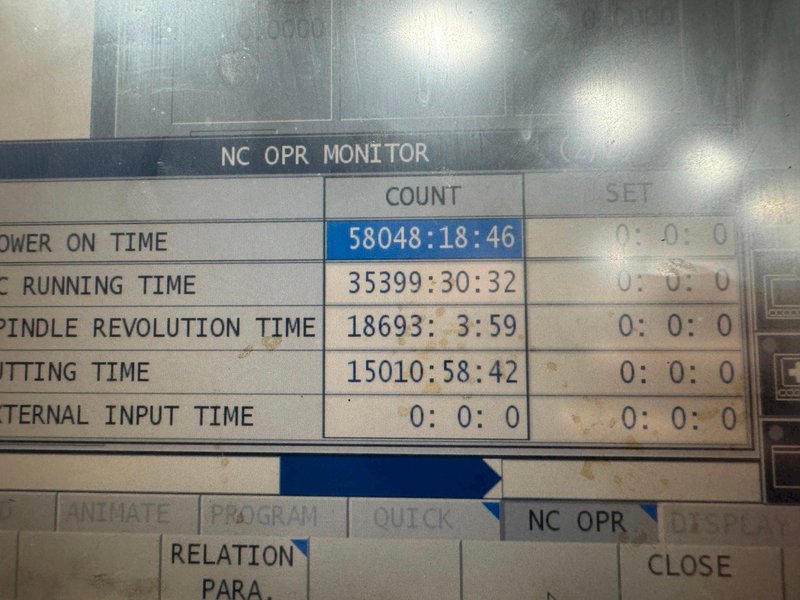 Okuma MA-600HII CNC Horizontal Machining Center, 2013 – Chip Conveyor