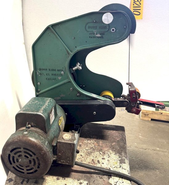 2" Burr King Belt Grinder No. 760, Internal Grinding Attachment, 1 Phase