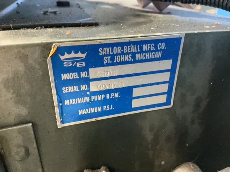 SAYLOR-BEALL 25 HP AIR COMPRESSOR   -  25DB