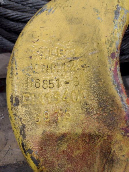 30 TON KULI COIL CRANE HOOK: STOCK #23409