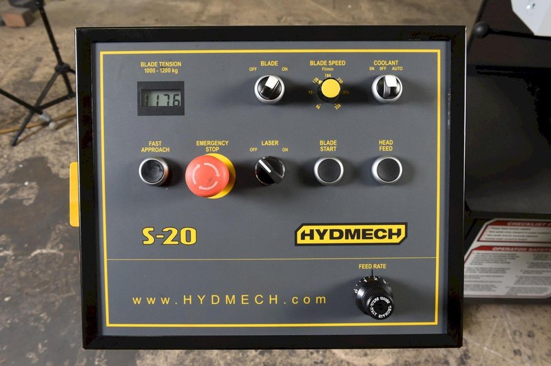 NEW 13" x 18" HYD-MECH MODEL S-20 HORIZONTAL PIVOT BAND SAW