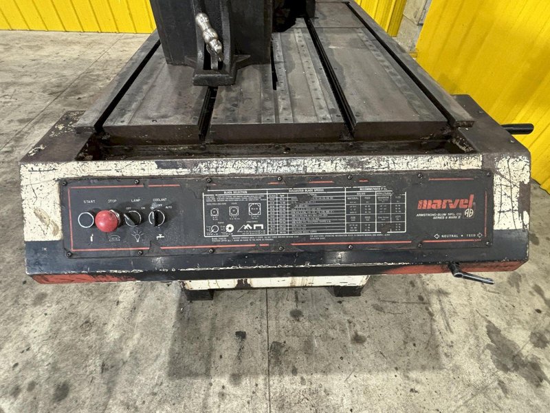 MARVEL #8 MARK II VERTICAL BANDSAW STOCK #3787