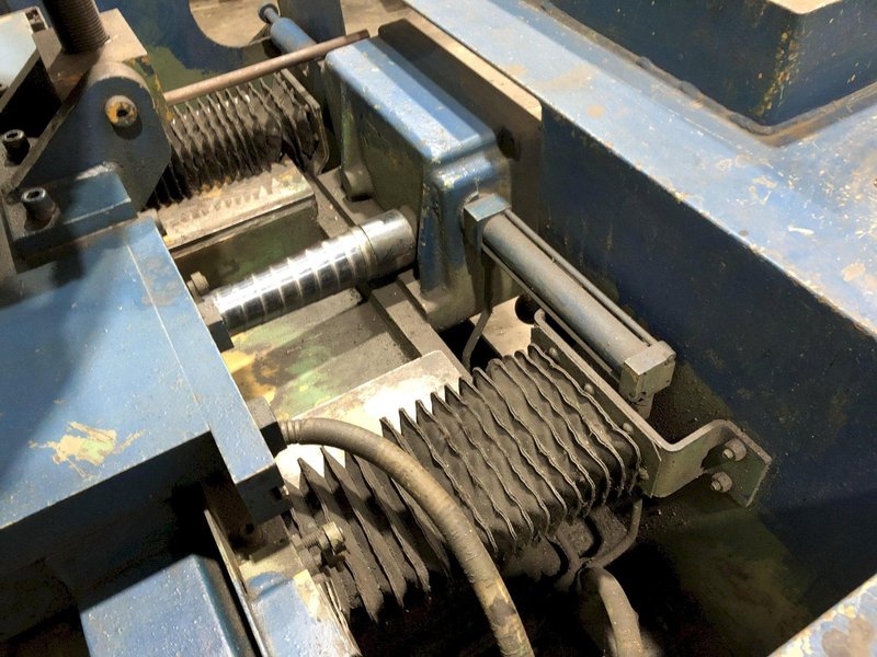 9" WIDE X 30" TABLE SUNDSTRAND VERTICAL BELT ROTARY TABLE "TIP" GRINDER: STOCK #18229