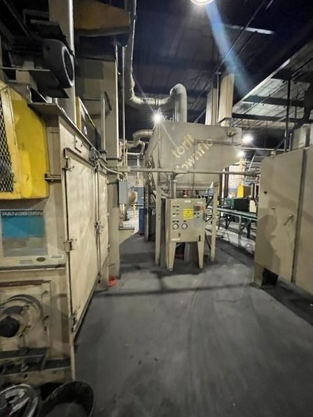 TWIN PANGBORN BARREL BLAST MACHINES STOCK# 3461