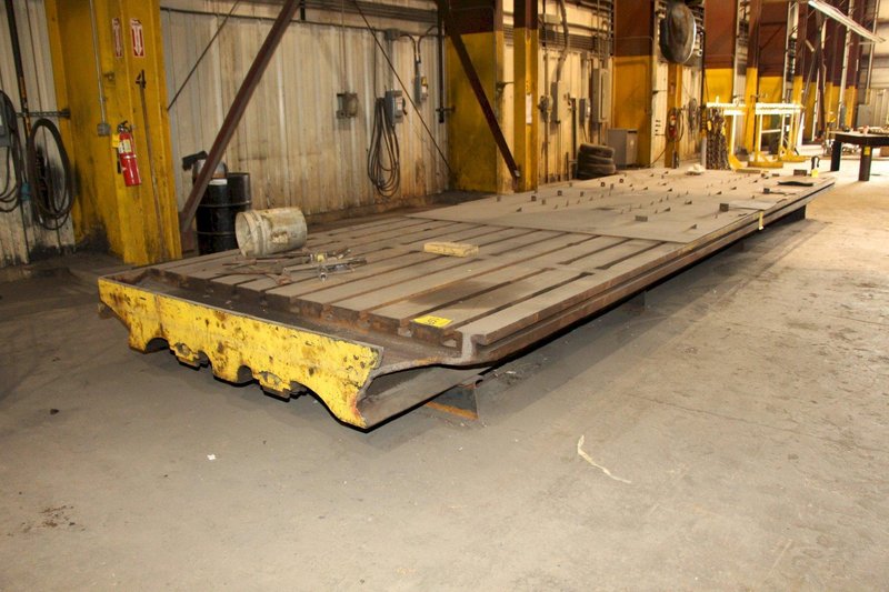 98&quot; x 330&quot; Long T-Slotted Table