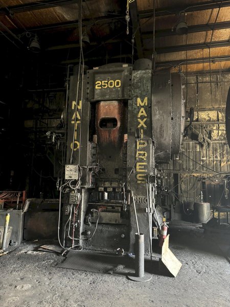 2500 TON NATIONAL MAXIPRESS FORGING PRESSES: YOBRO #25875