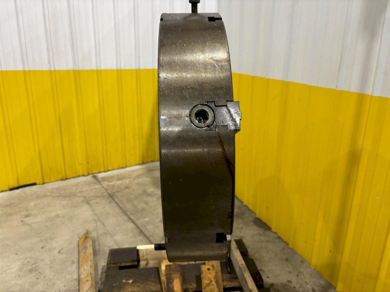 24” 4-JAW SCANDIVISKA  TYPE 1718 LATHE MACHINE CHUCK: STOCK #21774
