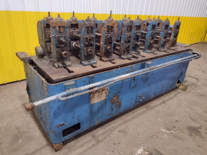 8 STAND X 1.5&quot; x 8&quot; ROLL SPACE YODER MODEL M1.5 ROLLFORMER: STOCK #19252