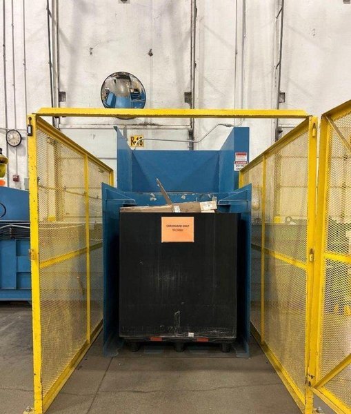 48&quot; x 60&quot; x 30&quot; SUMMIT MODEL #F7-4P HORIZONTAL HYDRAULIC BALER, WITH AUTO TIPPER: YOBRO #24616