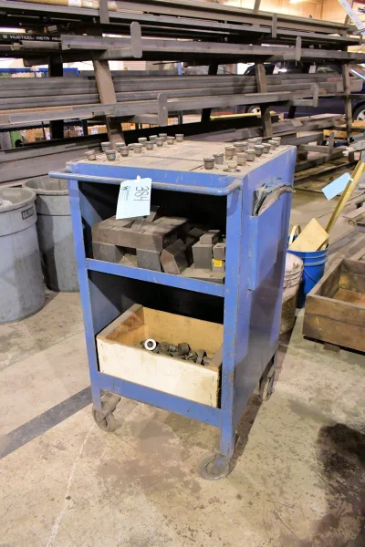 Edwards Jaws IV 100 Ton Capacity Hydraulic Iron Worker with Tooling