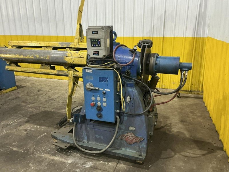 10,000 LBS LITTELL MOTORIZED COIL REEL UNCOILER: YOBRO #25748