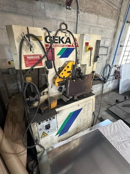 55 Ton GEKA Hydracrop 55A Ironworker, 2009