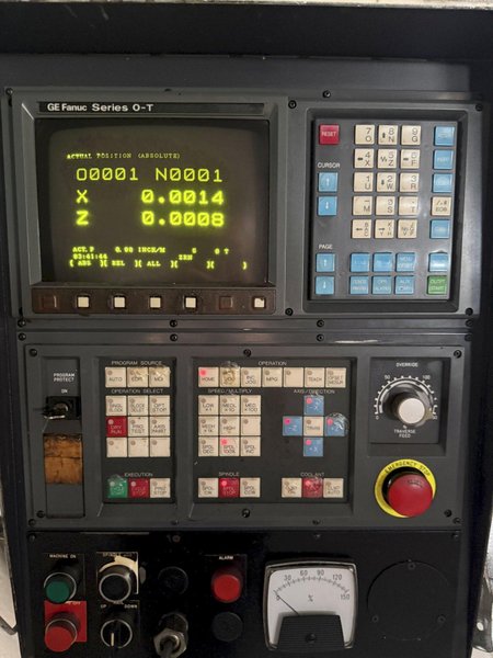 GIDDINGS &amp; LEWIS VERTICAL TURRET LATHE. STOCK # 0546626