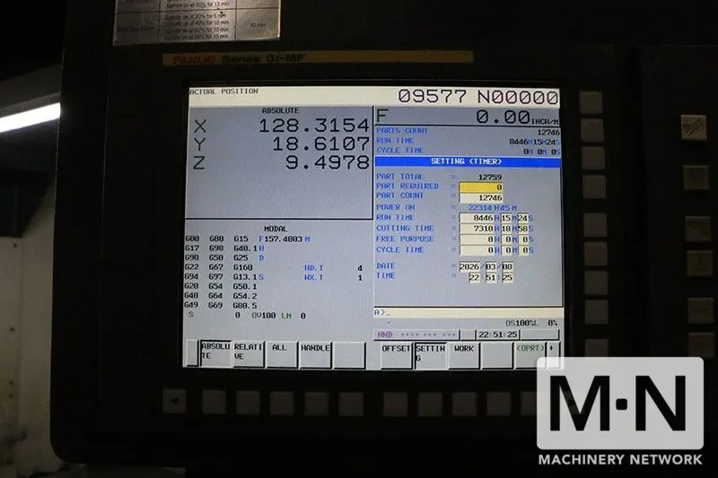 Mighty Viper Pro-4210AG CNC Double Column Machining Center, 2017
